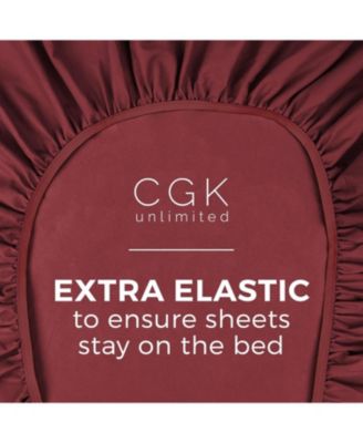 Cotton Fitted Sheet 14" - 16" Deep Pocket - Full