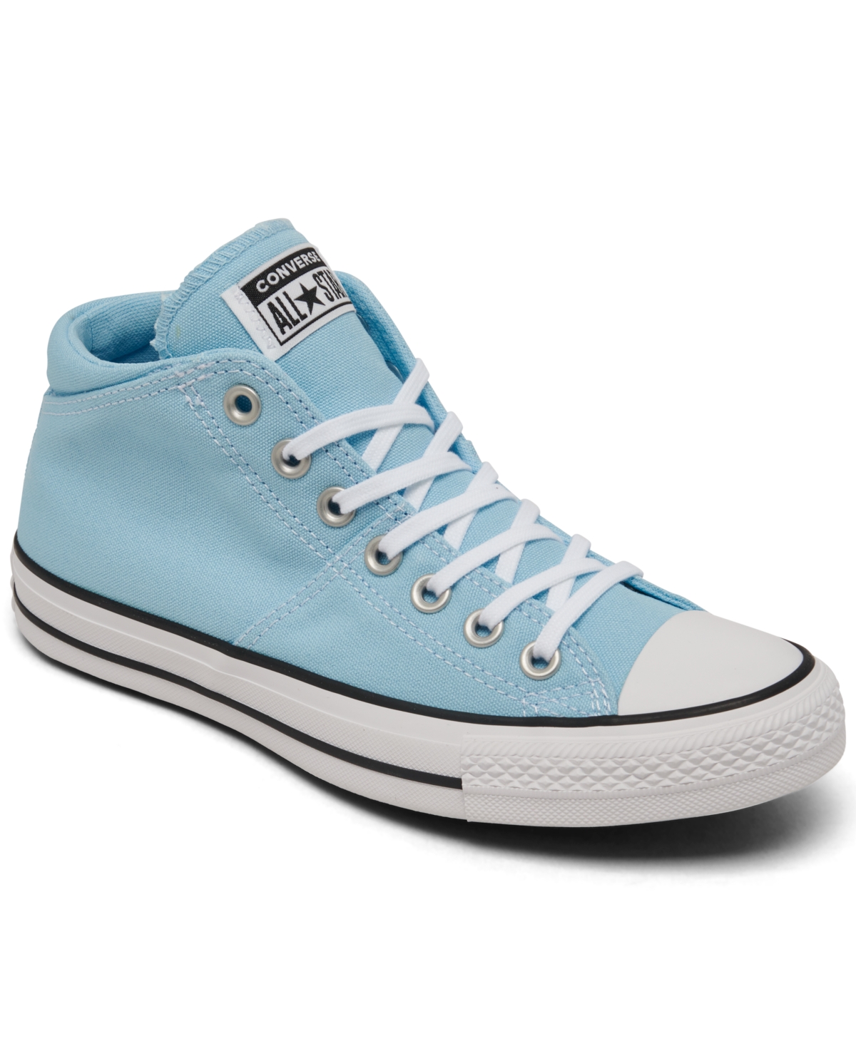 Converse Women's Chuck Taylor Madison High Top Casual Sneakers From Finish Line In Blue