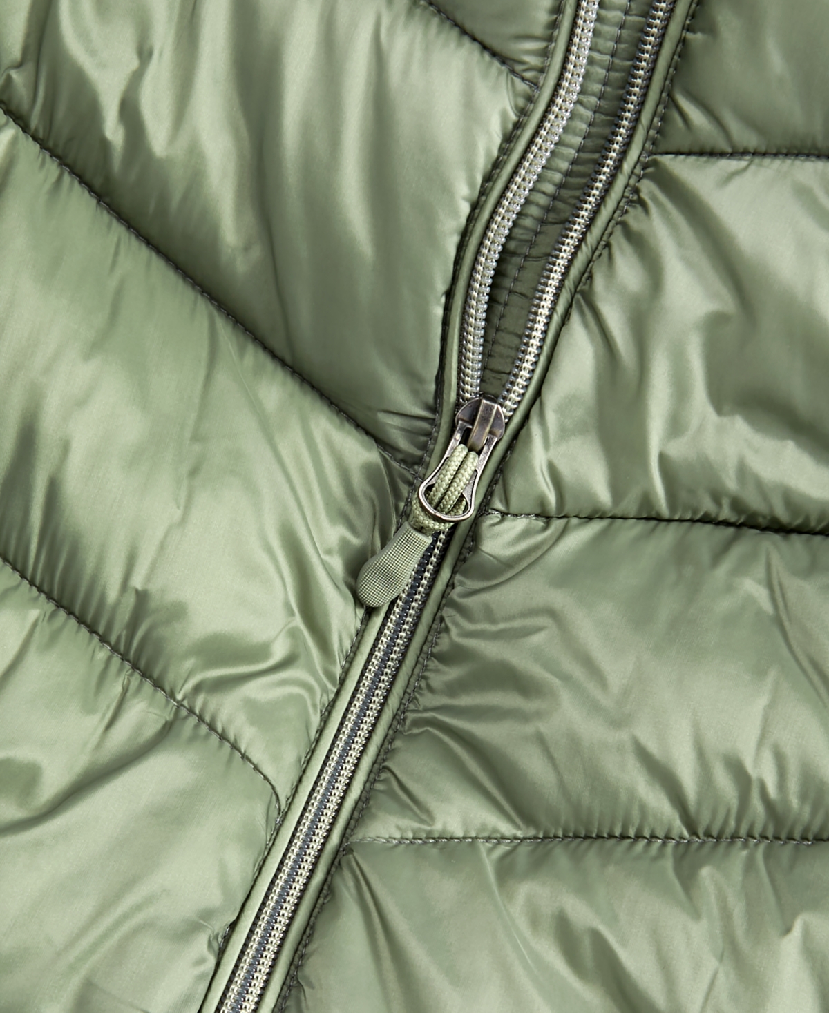 Shop Charter Club Women's Packable Hooded Puffer Coat, Created For Macy's In Sage