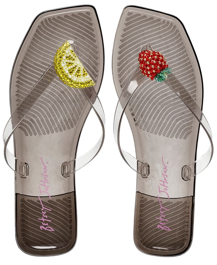 betsey johnson jelly shoes