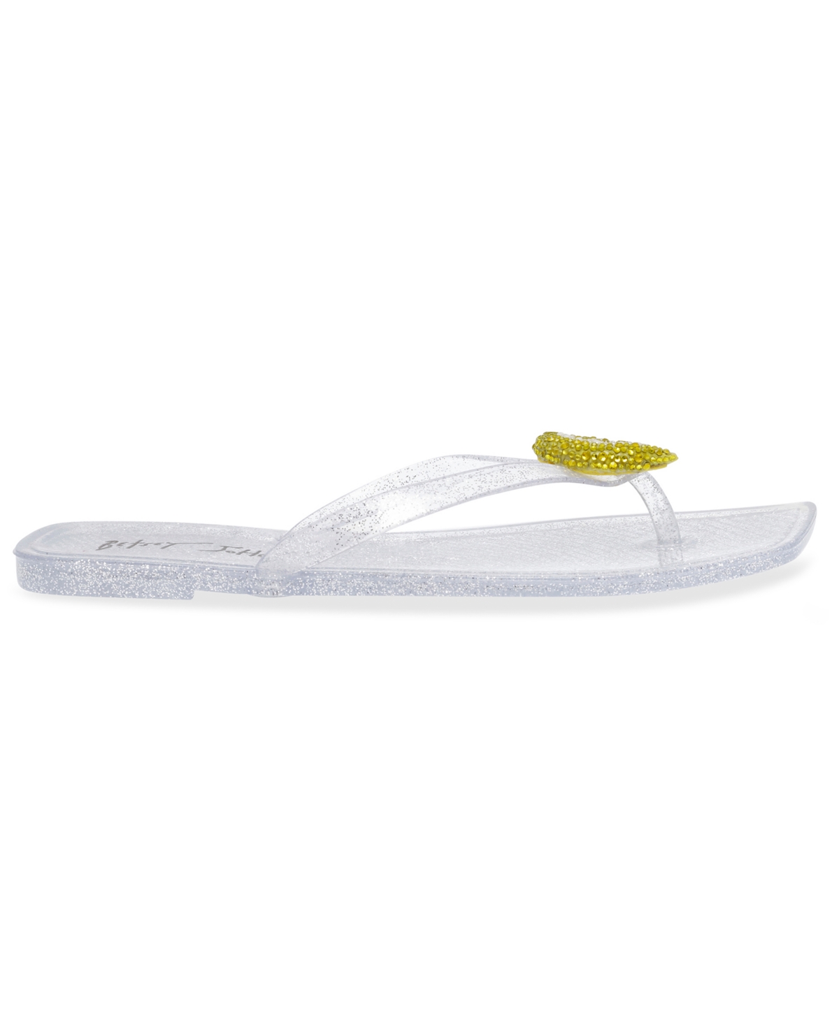 Betsey Johnson Women's Berry Novelty Jelly Flip Flop Sandals