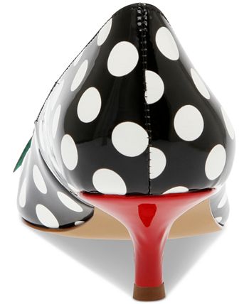 Betsey Johnson Women's Vesper Cherry Kitten-Heel Pumps - Macy's