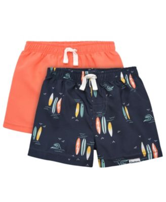 Baby Boys Swim Trunks - Sailboats - 2-Pack