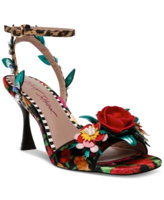 Betsey johnson sandals macy's on sale