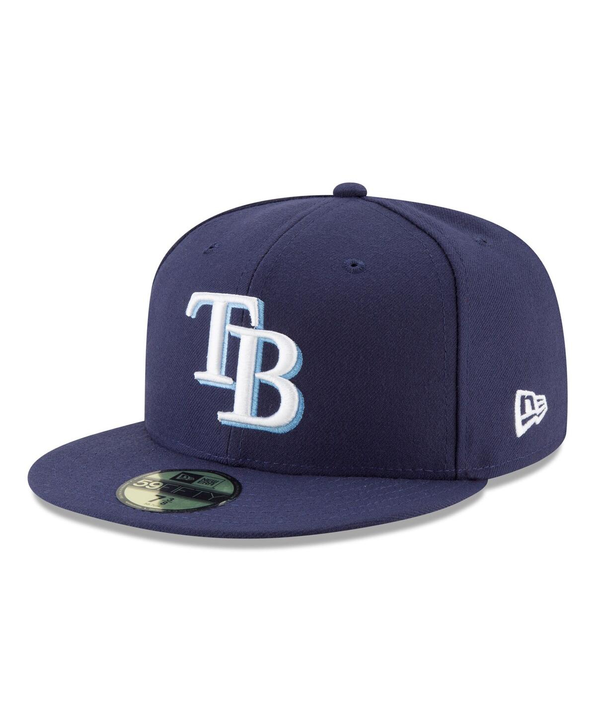 Shop New Era Men's Navy Tampa Bay Rays 2024 Mlb World Tour: Dominican Republic Series 59fifty Fitted Hat