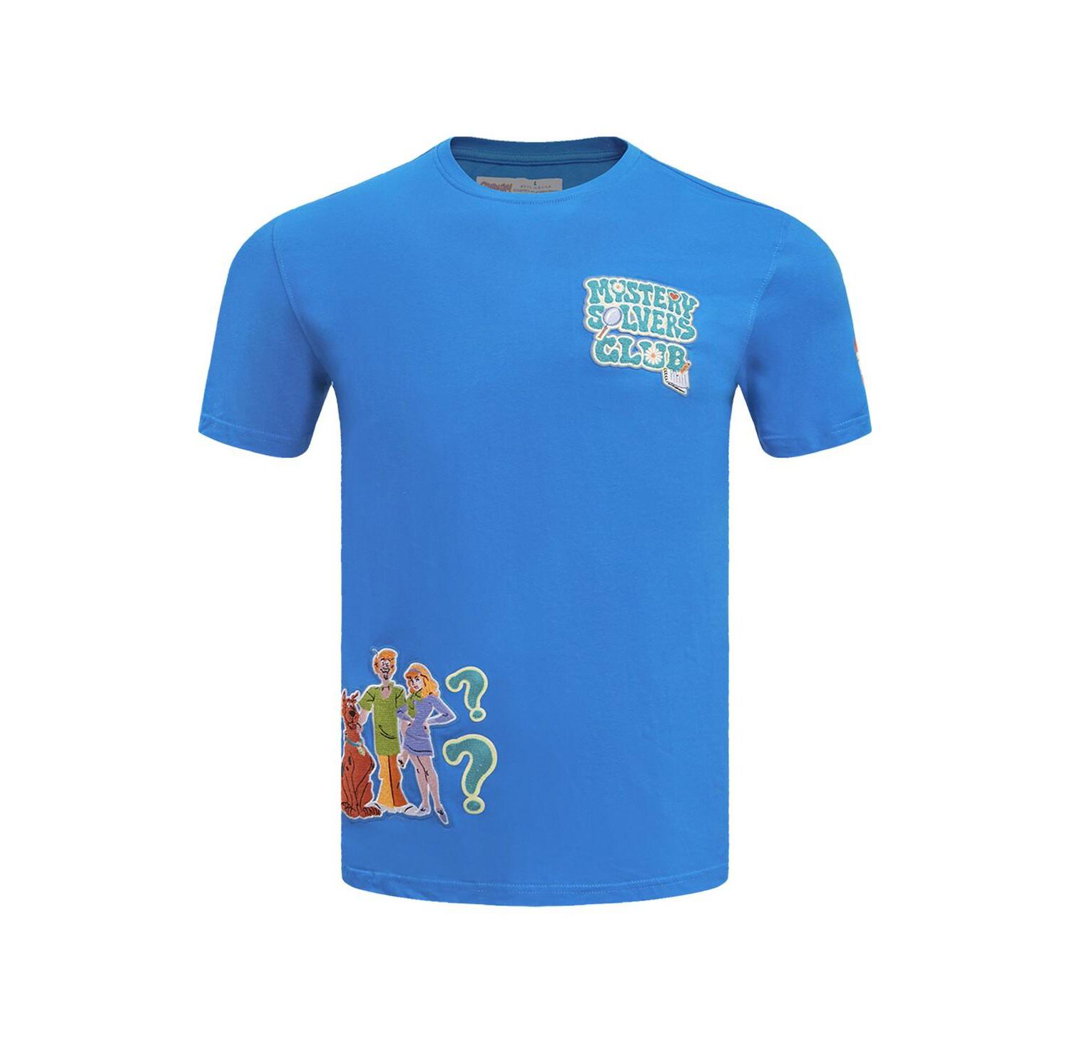 Unisex Blue Scooby-Doo Mystery Solvers Club T-Shirt