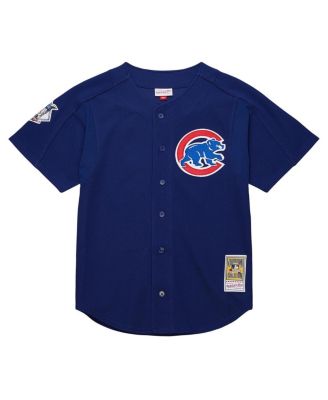 Mitchell Ness Men's Greg Maddux Royal Chicago Cubs Cooperstown Collection 2005 Batting Practice Jersey