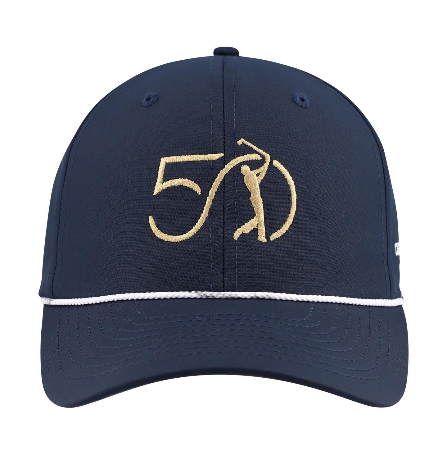 Мужская кепка Imperial Navy The Players 50th Anniversary The Wingman Rope Adjustable Hat — фото 2