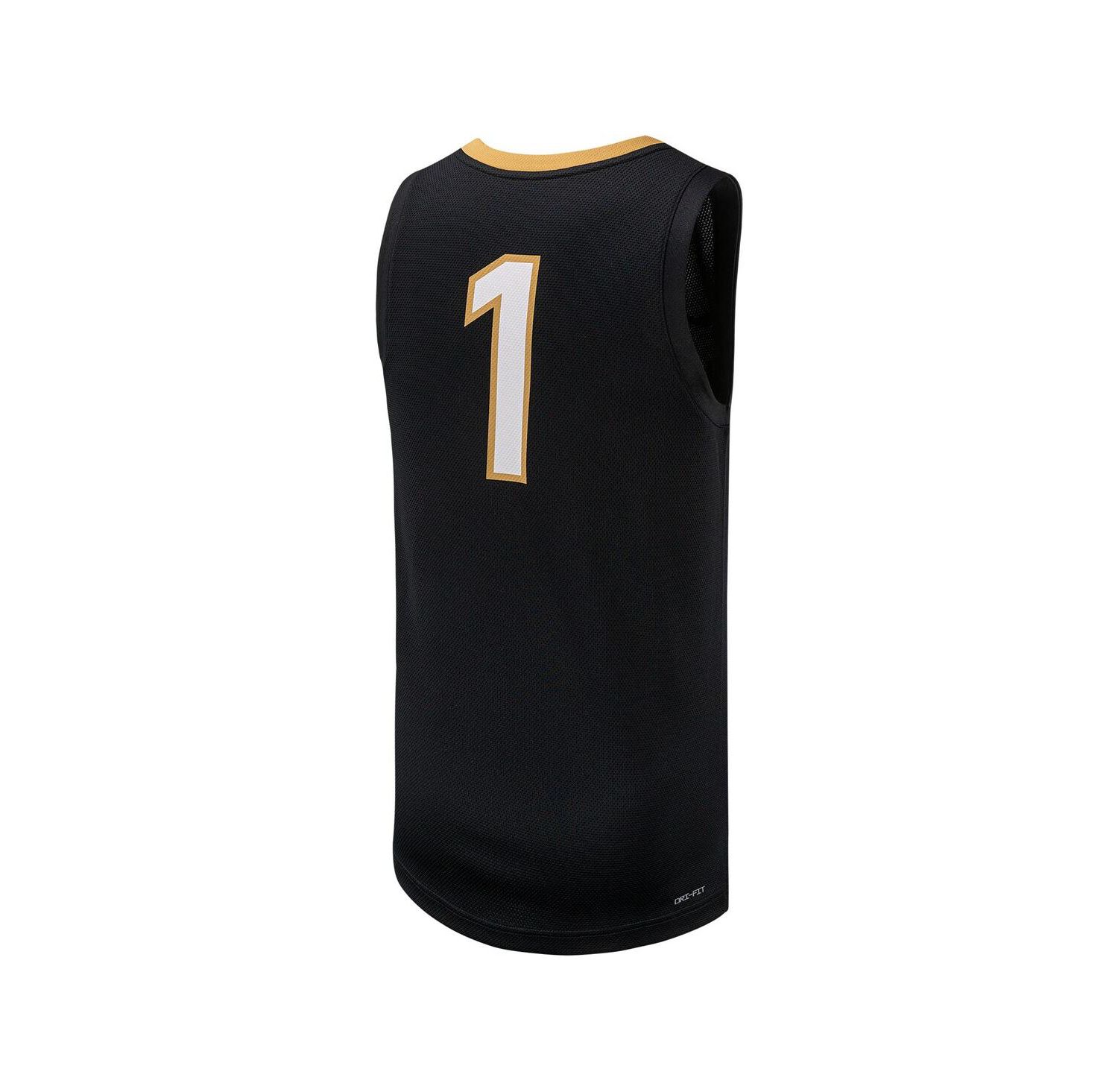 Men's 1 Black Vanderbilt Commodores Replica Basketball Jersey