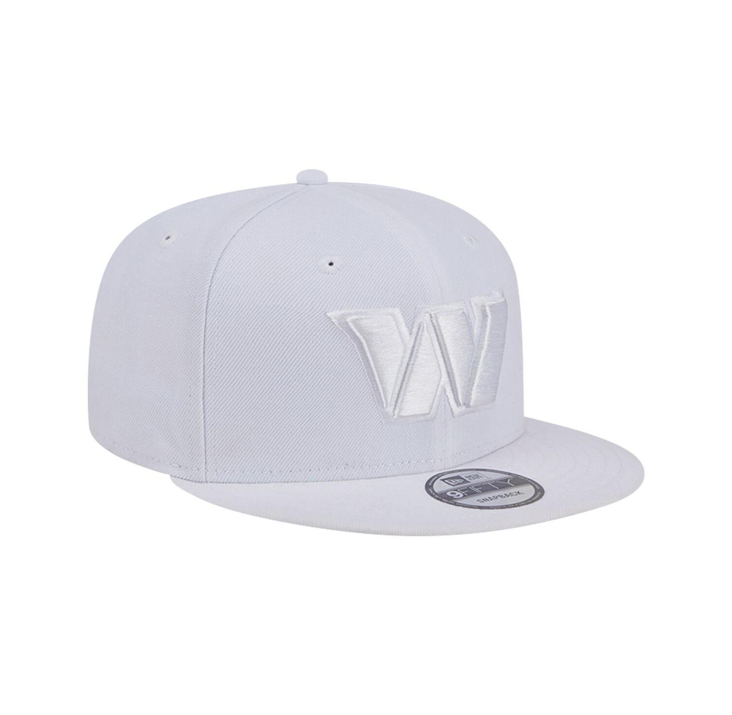 Men's Washington Commanders Main White on White 9Fifty Snapback Hat