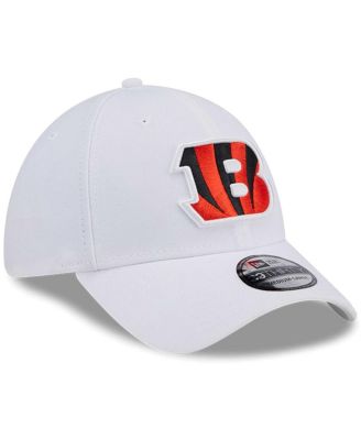Men's White Cincinnati Bengals Main 39Thirty Flex Hat