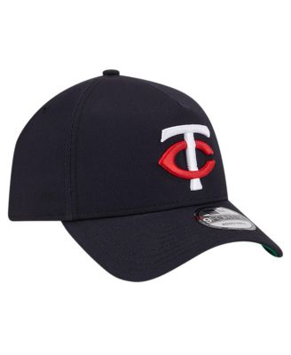 Men's Navy Minnesota Twins Team Color A-Frame 9Forty Adjustable Hat