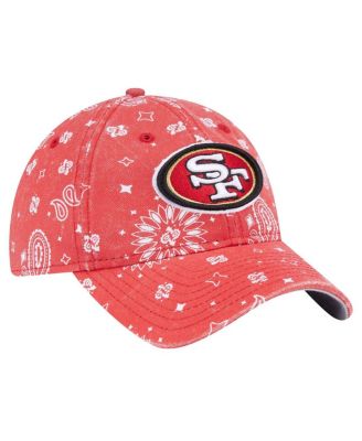 Women's Scarlet San Francisco 49ers Paisley 9Twenty Adjustable Hat