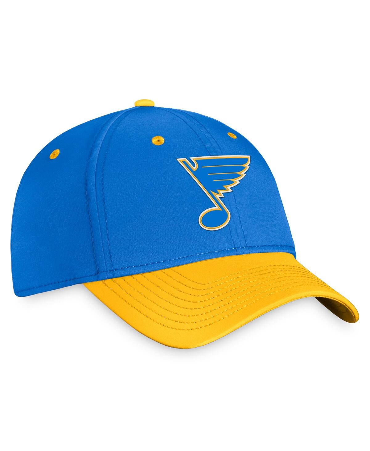 Fanatics Branded Men's Blue St. Louis Blues Authentic Pro Alternate Jersey Flex Hat -ygld