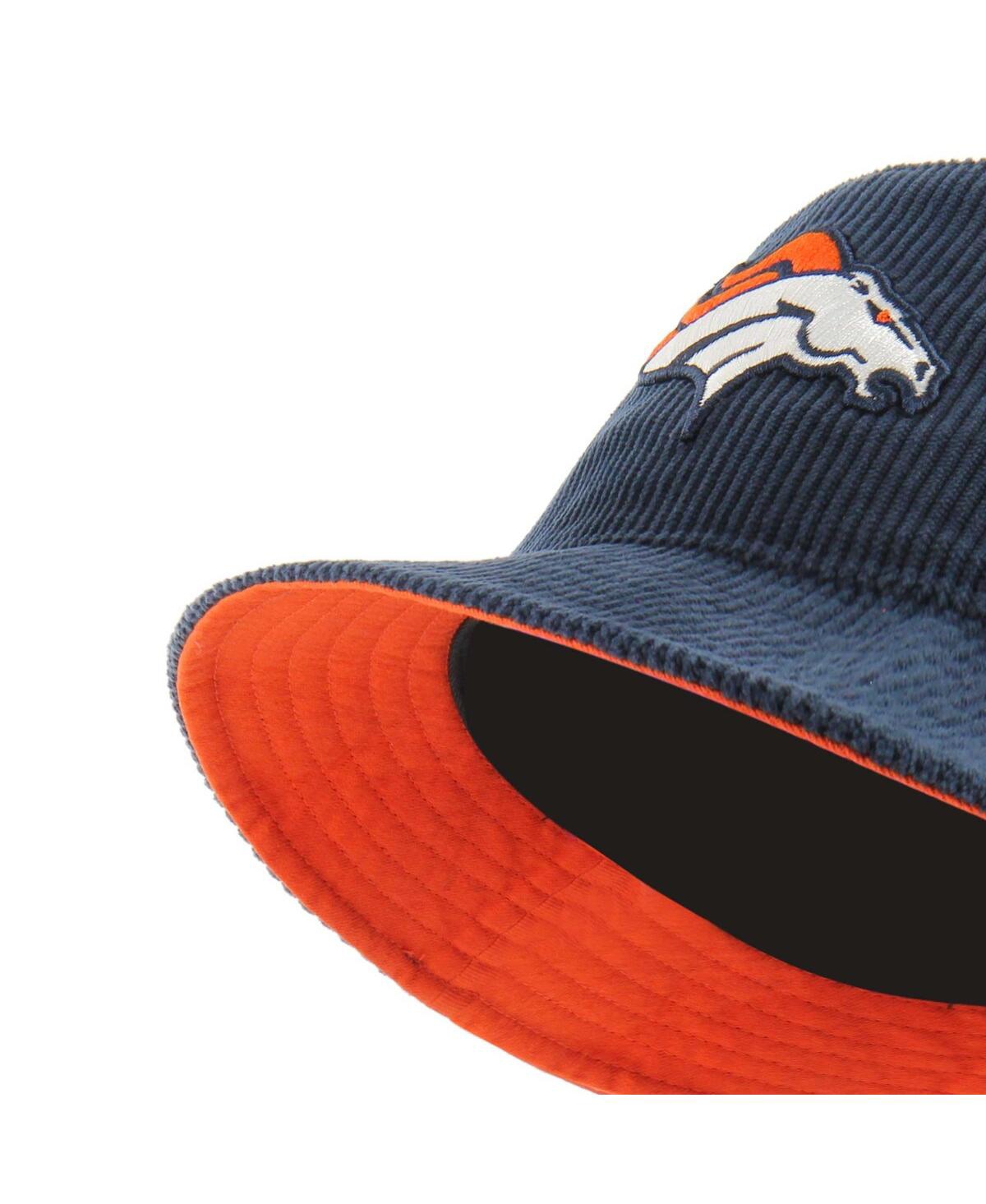47 Brand Men's Navy Denver Broncos Thick Cord Bucket Hat In Navy