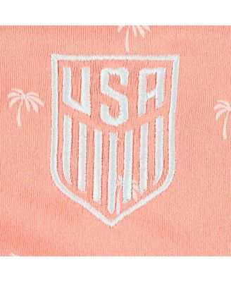 Men's Coral USMNT Groove Performance Polo