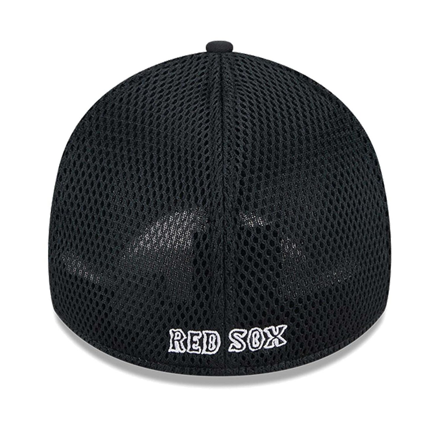 Men's Boston Red Sox Evergreen Black White Neo 39Thirty Flex Hat
