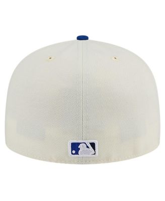 Men's Cream Toronto Blue Jays Evergreen Chrome 59Fifty Fitted Hat