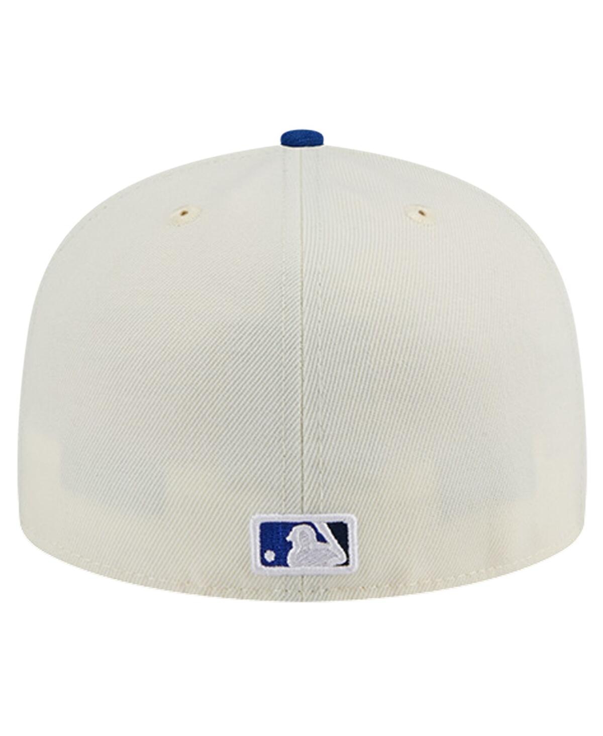New Era Toronto Blue Jays Authentic Collection 59fifty Fitted Cap In Cream