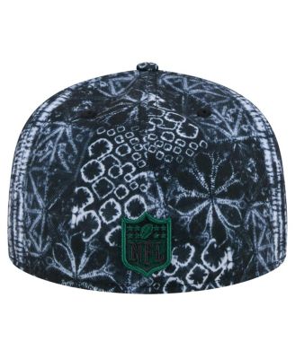 Men's Black New York Jets Shibori 59Fifty Fitted Hat