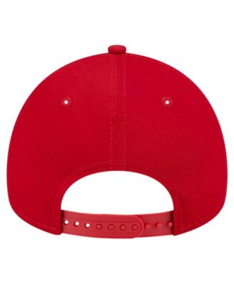 Men's Red Washington Nationals Team Color A-Frame 9Forty Adjustable Hat