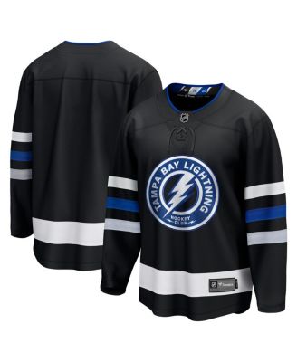 Fanatics Branded Men's Black Tampa Bay Lightning Alternate Premier Breakaway Jersey