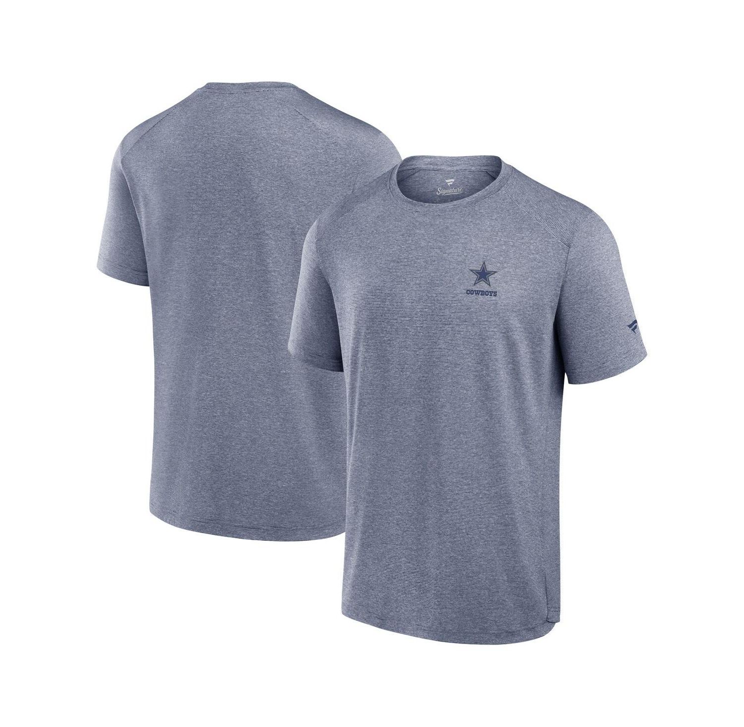 Men's Navy Dallas Cowboys Front Office Tech T-Shirt