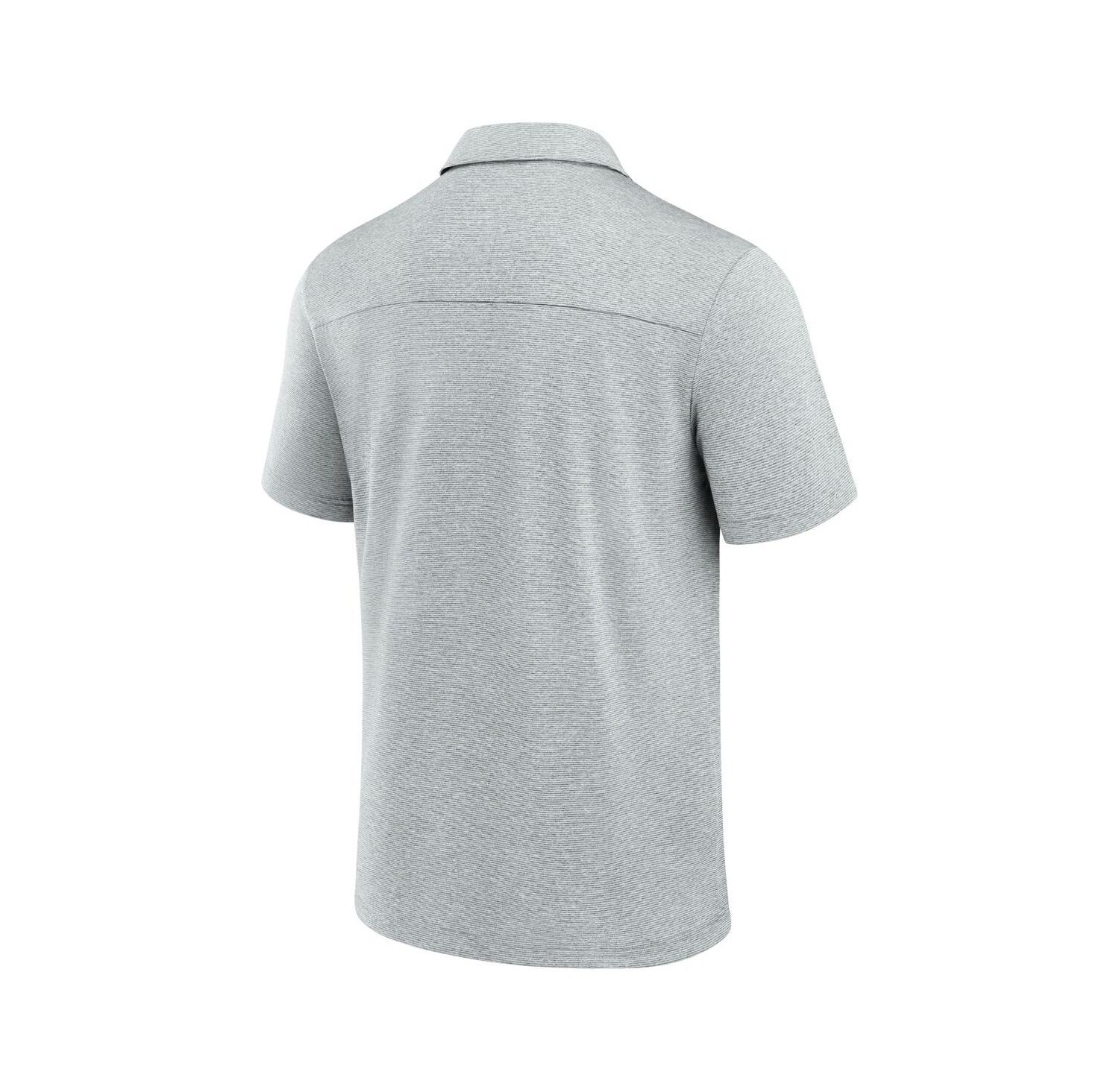 Men's Gray Miami Dolphins Front Office Tech Polo Shirt