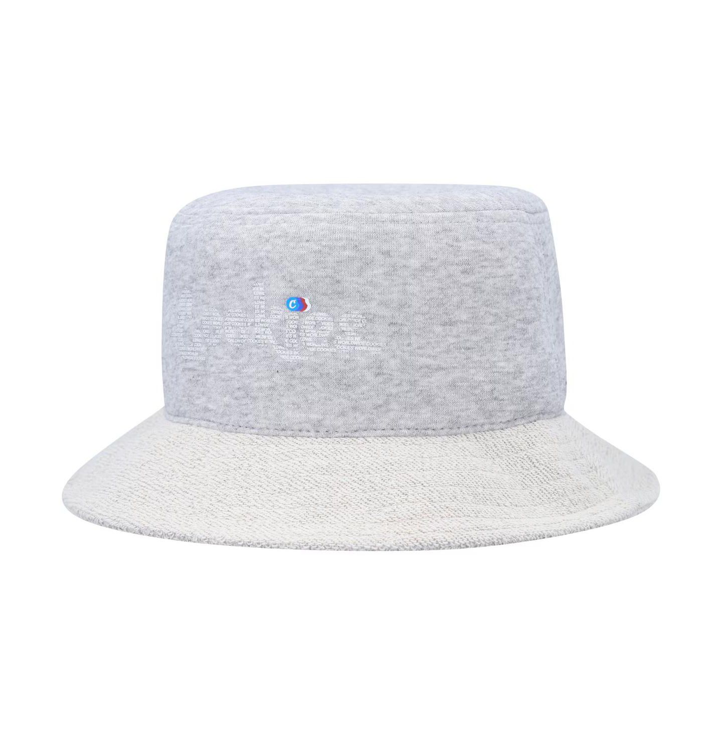 Мужская панама Cookies Heather Gray Back to Back Bucket Hat — фото 1