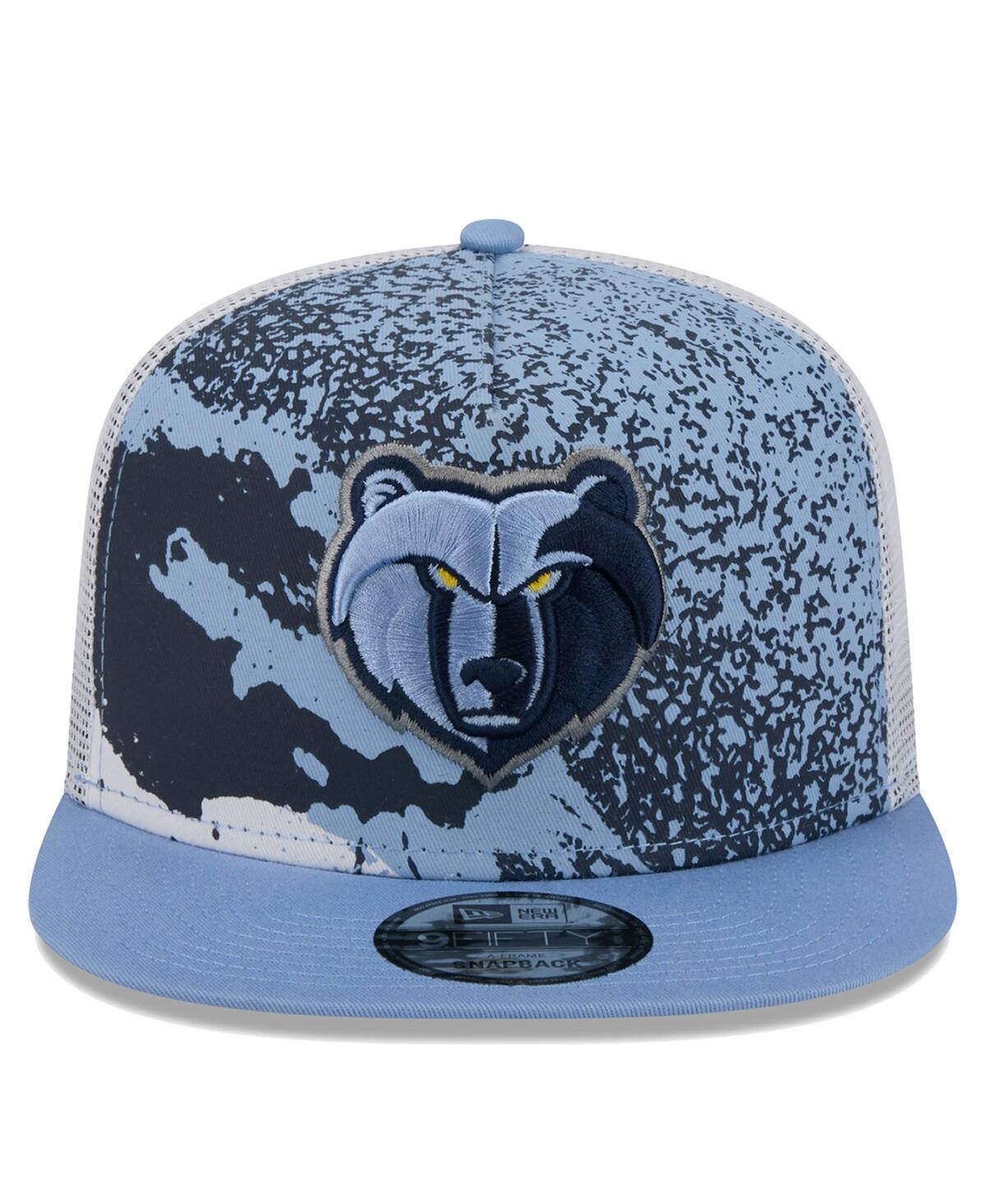 NEW ERA MEN'S LIGHT BLUE MEMPHIS GRIZZLIES COURT SPORT SPECKLE 9FIFTY SNAPBACK HAT 