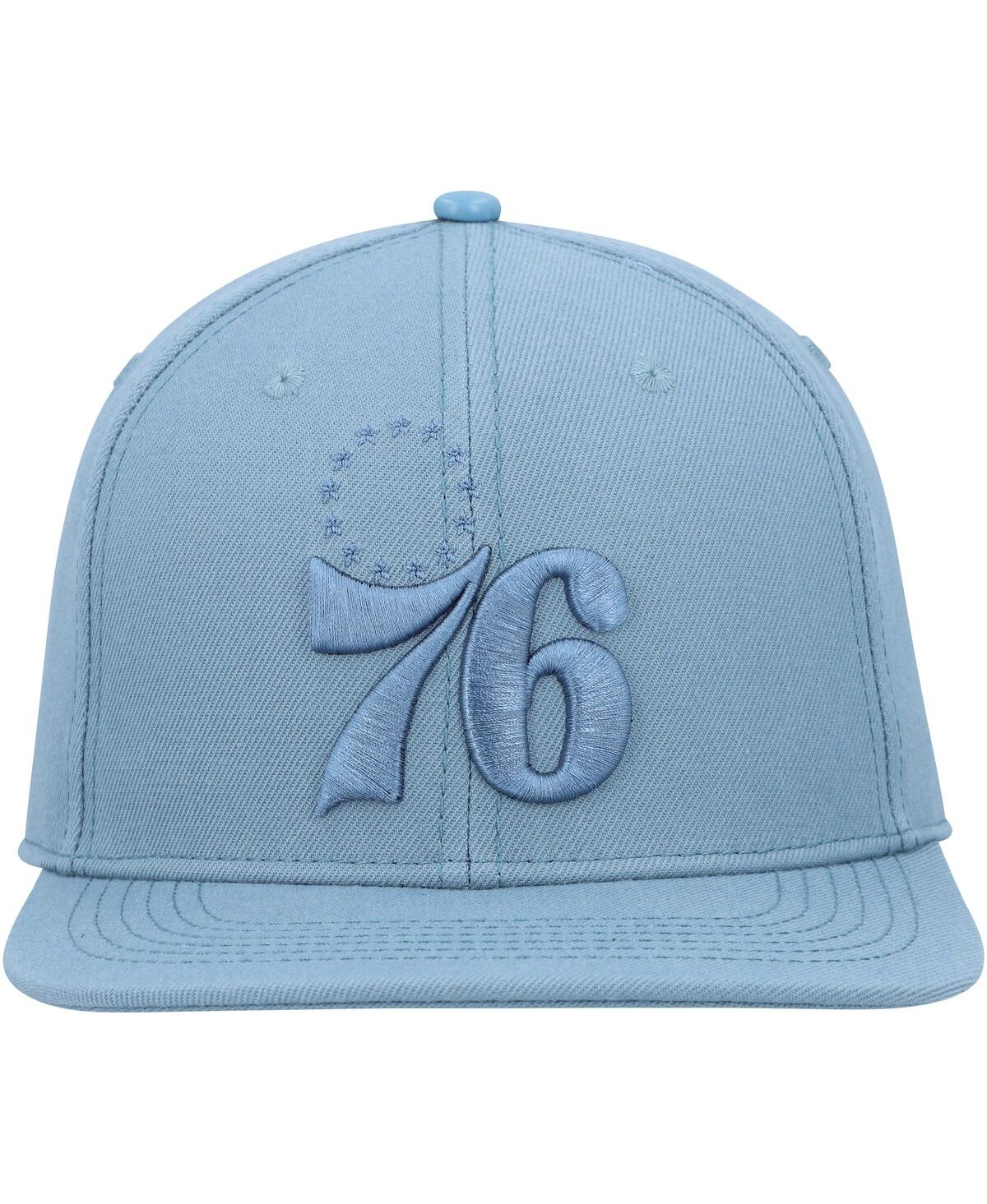Shop Pro Standard Men's Blue Philadelphia 76ers Tonal Snapback Hat
