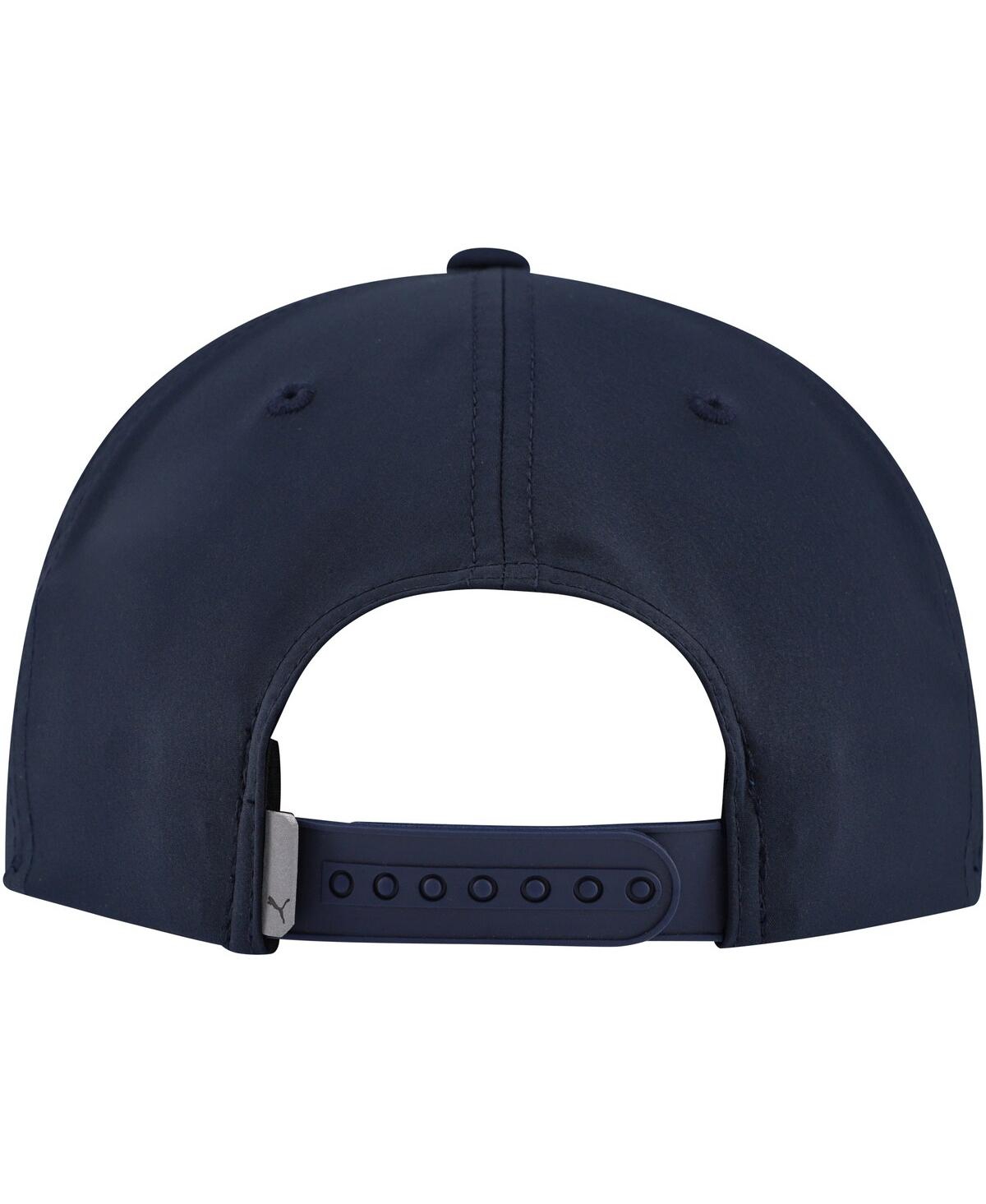 Shop Puma Men's Navy The Players 904 Rope Flexfitâ Adjustable Hat In Blue