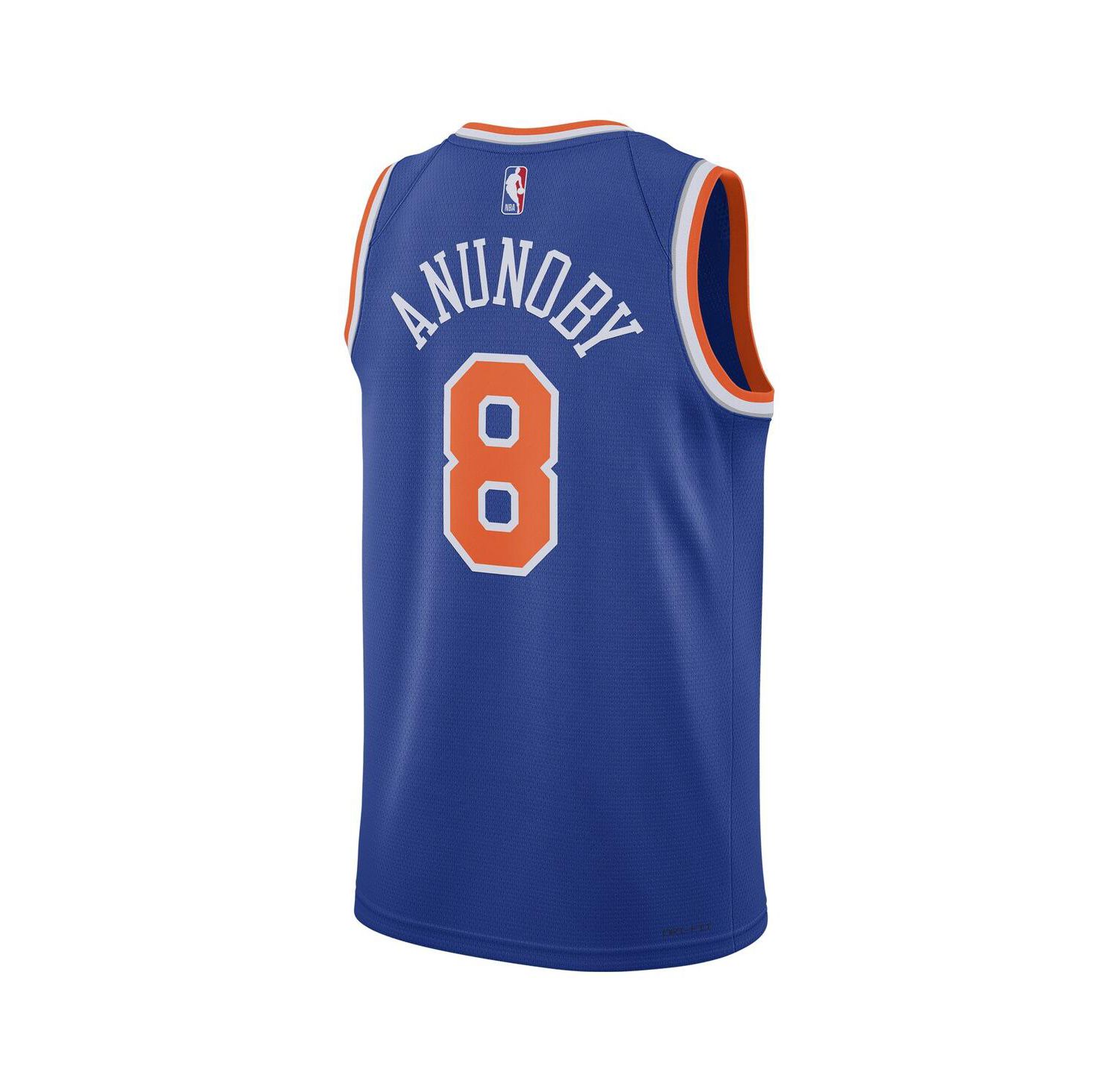 Men's and Women's OG Anunoby Blue New York Knicks Swingman Jersey - Icon Edition