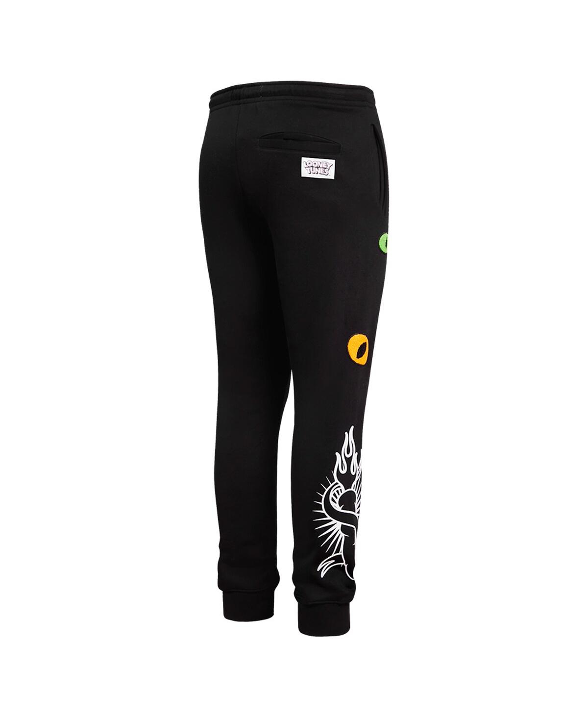 Freeze Max Men's Black Looney Tunes Taz Dracula Jogger Pants In Black