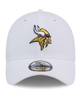 Men's White Minnesota Vikings Main 39Thirty Flex Hat