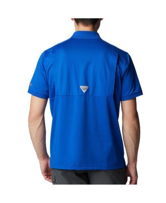 Men's Royal Florida Gators PFG Tamiami Omni-Shade Polo
