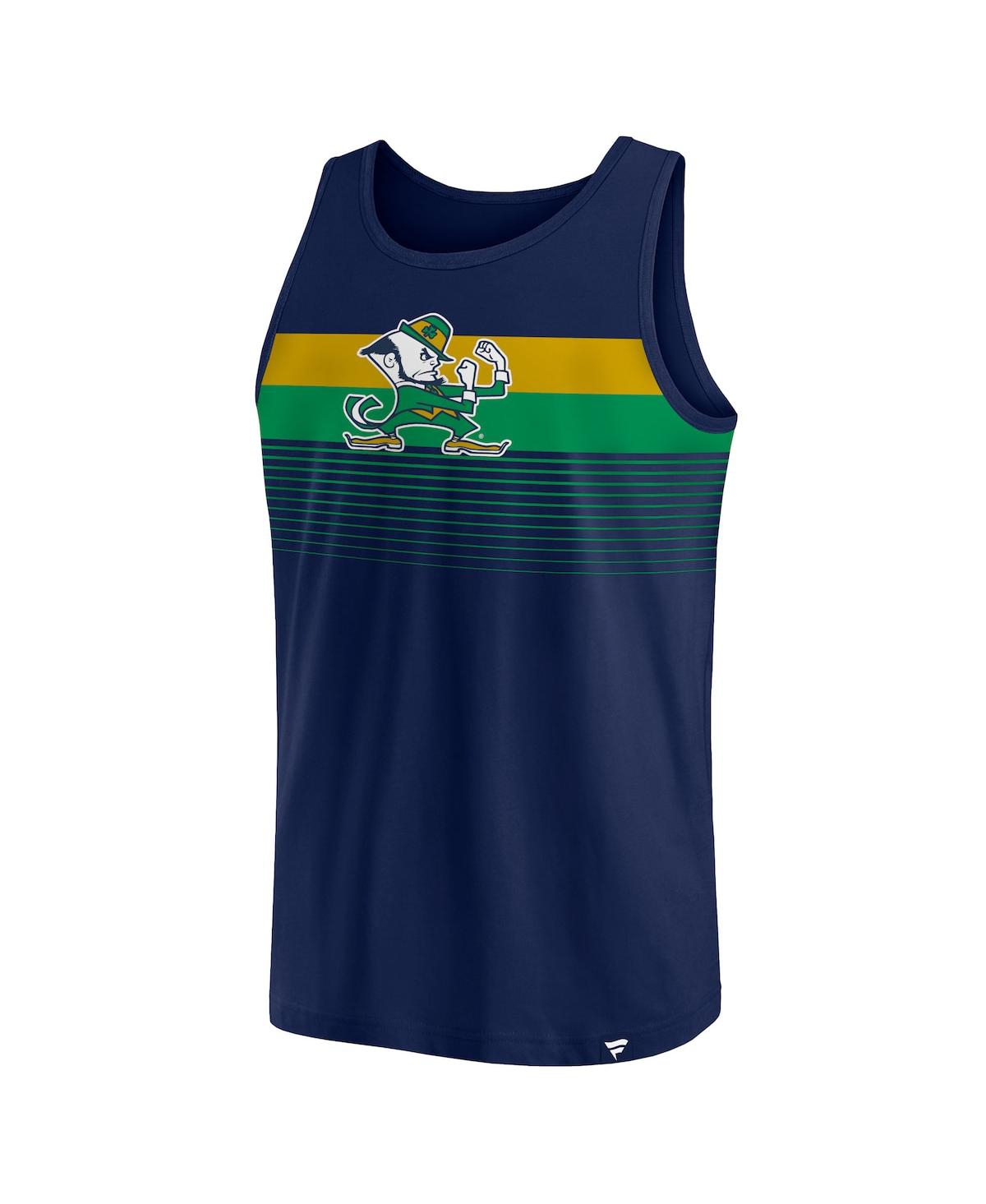 Fanatics Branded Men's Navy Notre Dame Fighting Irish Wild Game Tank Top - An/an