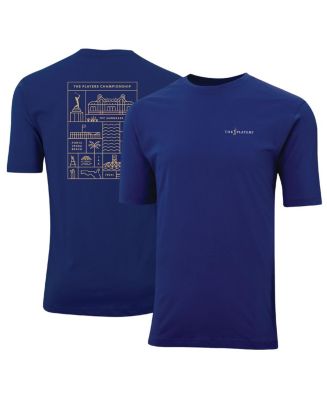 Ahead Men's Blue The Players Window of the Players Pembrooke T-Shirt ...