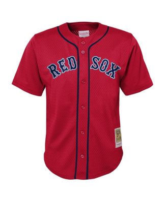 Mitchell Ness Preschool David Ortiz Red Boston Red Sox Cooperstown Collection&nbsp;Mesh Batting Practice Jersey