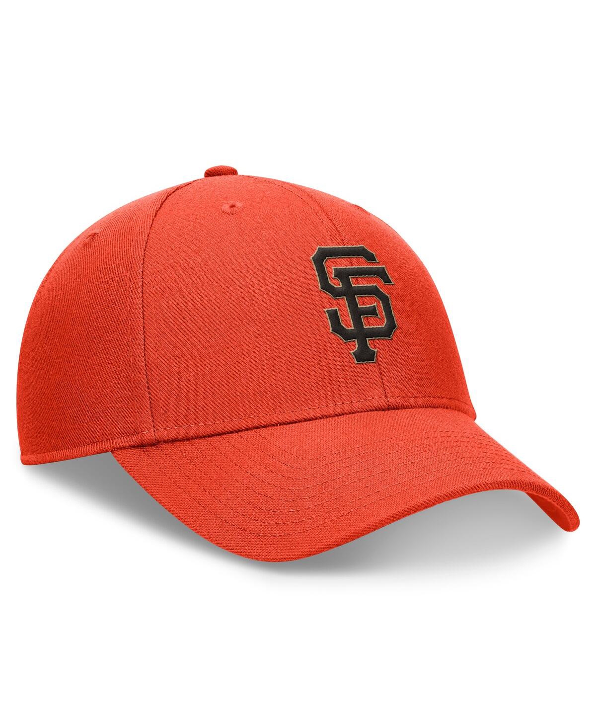 Nike Orange San Francisco Giants Evergreen Club Adjustable Hat In Orange