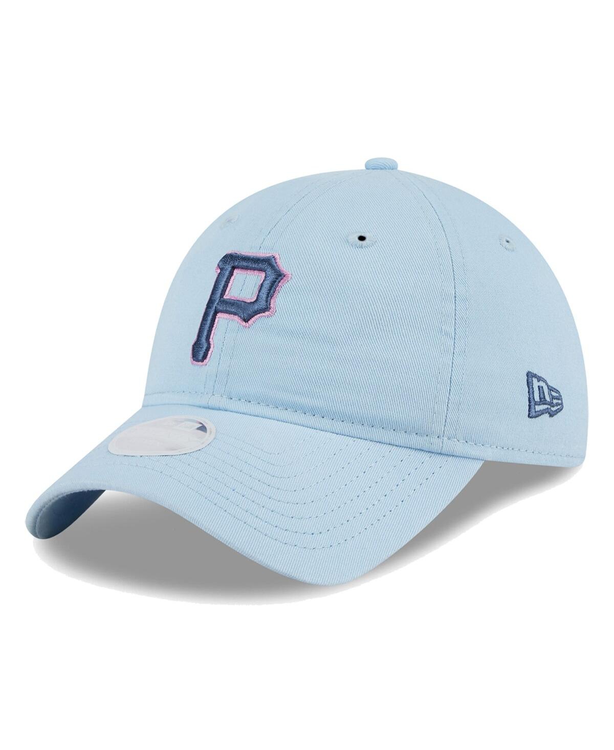 Women's Pittsburgh Pirates Multi Light Blue 9Twenty Adjustable Hat - Light Blue