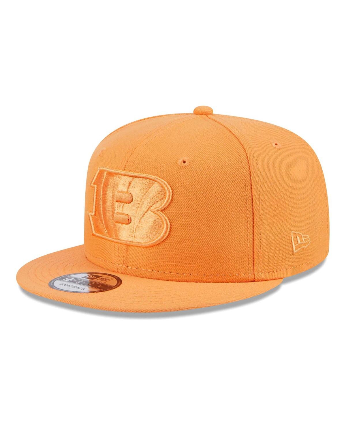 Shop New Era Men's Orange Cincinnati Bengals Color Pack 9fifty Snapback Hat