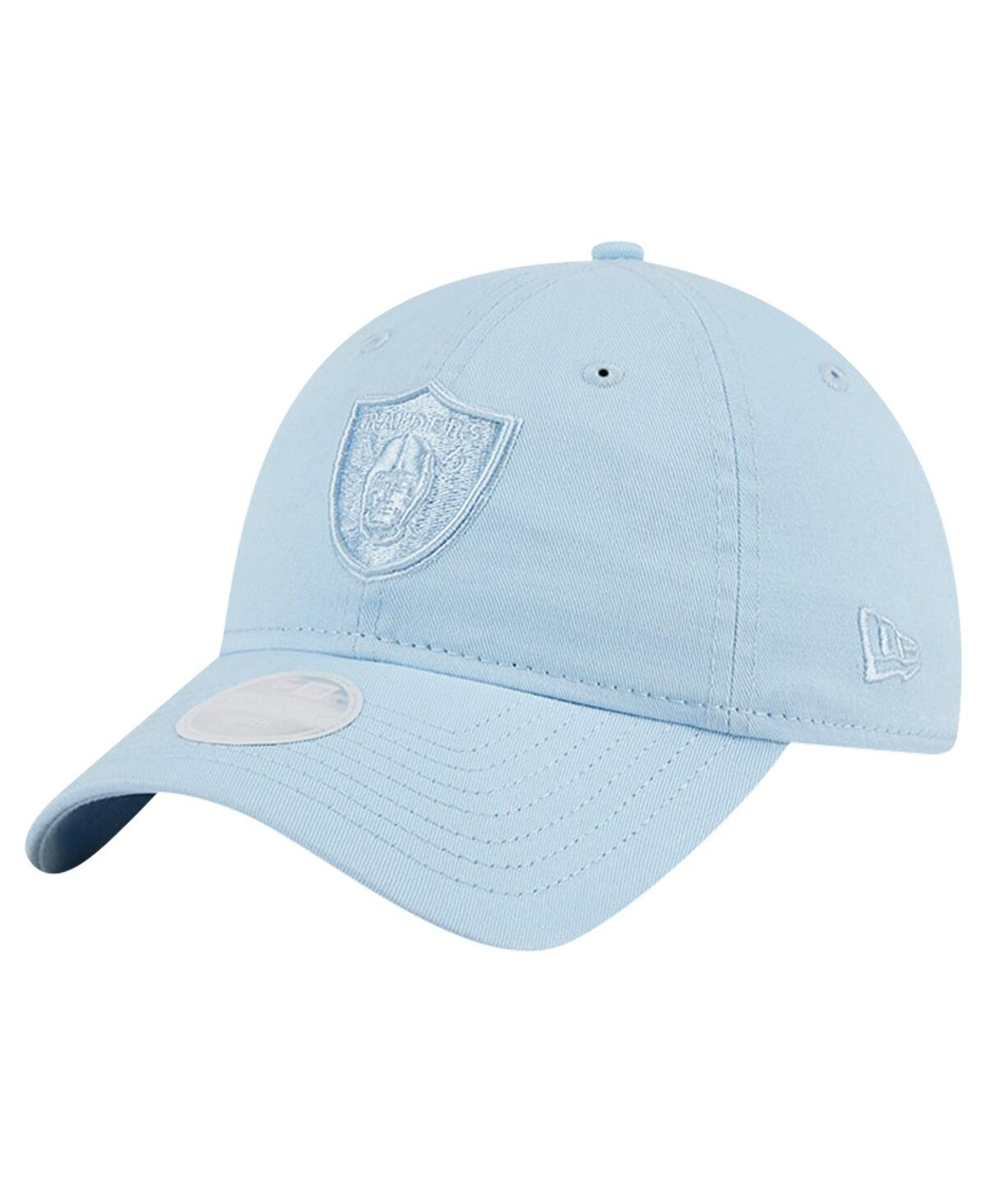 Women's Light Blue Las Vegas Raiders Color Pack 9Twenty Adjustable Hat - Light Blue