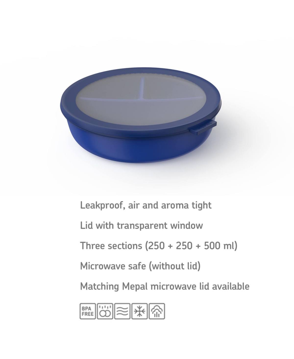 Mepal Cirqula 1Pc. Bento Bowl