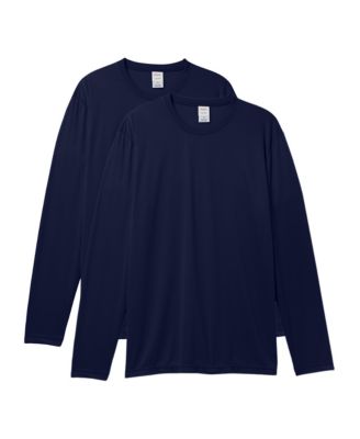 Sport Men's Cool DRI Performance Long Sleeve T-Shirt, 2-Pack