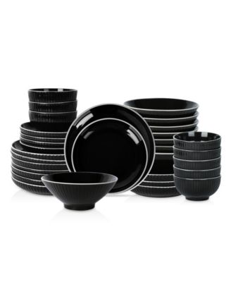 Lustra 32 Pc. Dinnerware Set, Service for 8