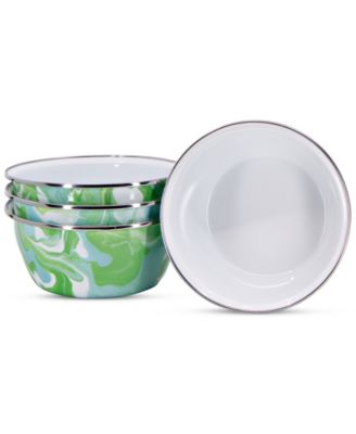 Modern Monet Salad Bowls, Set of 4