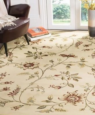 Lyndhurst LNH552 Ivory and Multi 8' x 11' Area Rug
