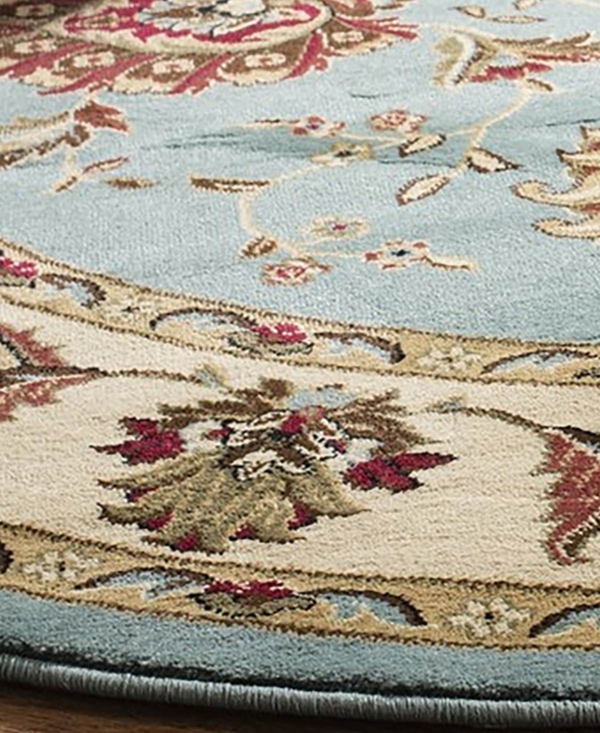 Safavieh Lyndhurst LNH555 Blue and Ivory 5'3