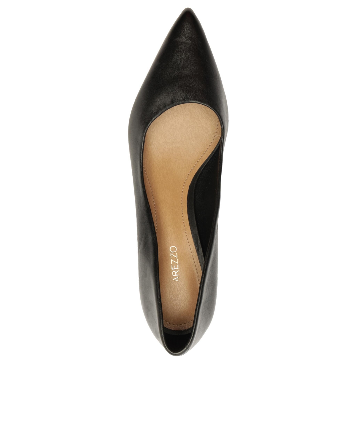 Shop Arezzo Women's Mariah Mid Block Pump In Black